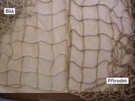 HOTOVÁ dekorační síť jutová oko 10 x 10 cm SKLADEM 1 ks